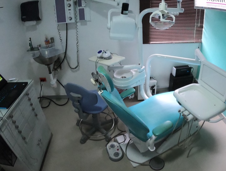 Área clínica de Odontosur en Villahermosa