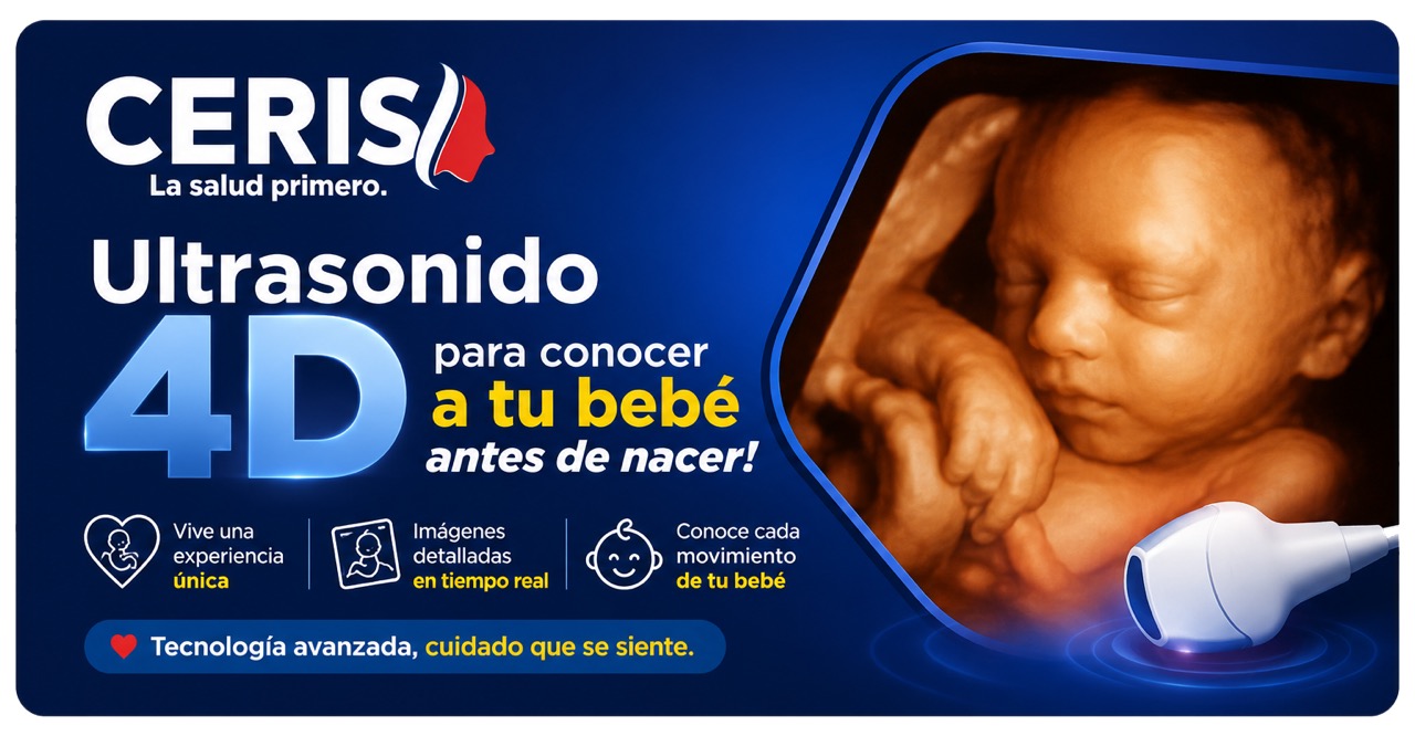 Centro de Radiología e Imagen de Tabasco CERIS, ultrasonido 4D para conocer a tu bebé antes de nacer